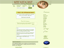 Tablet Screenshot of needlepointheaven.com
